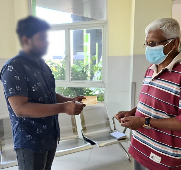 Patient welfare support moment 10