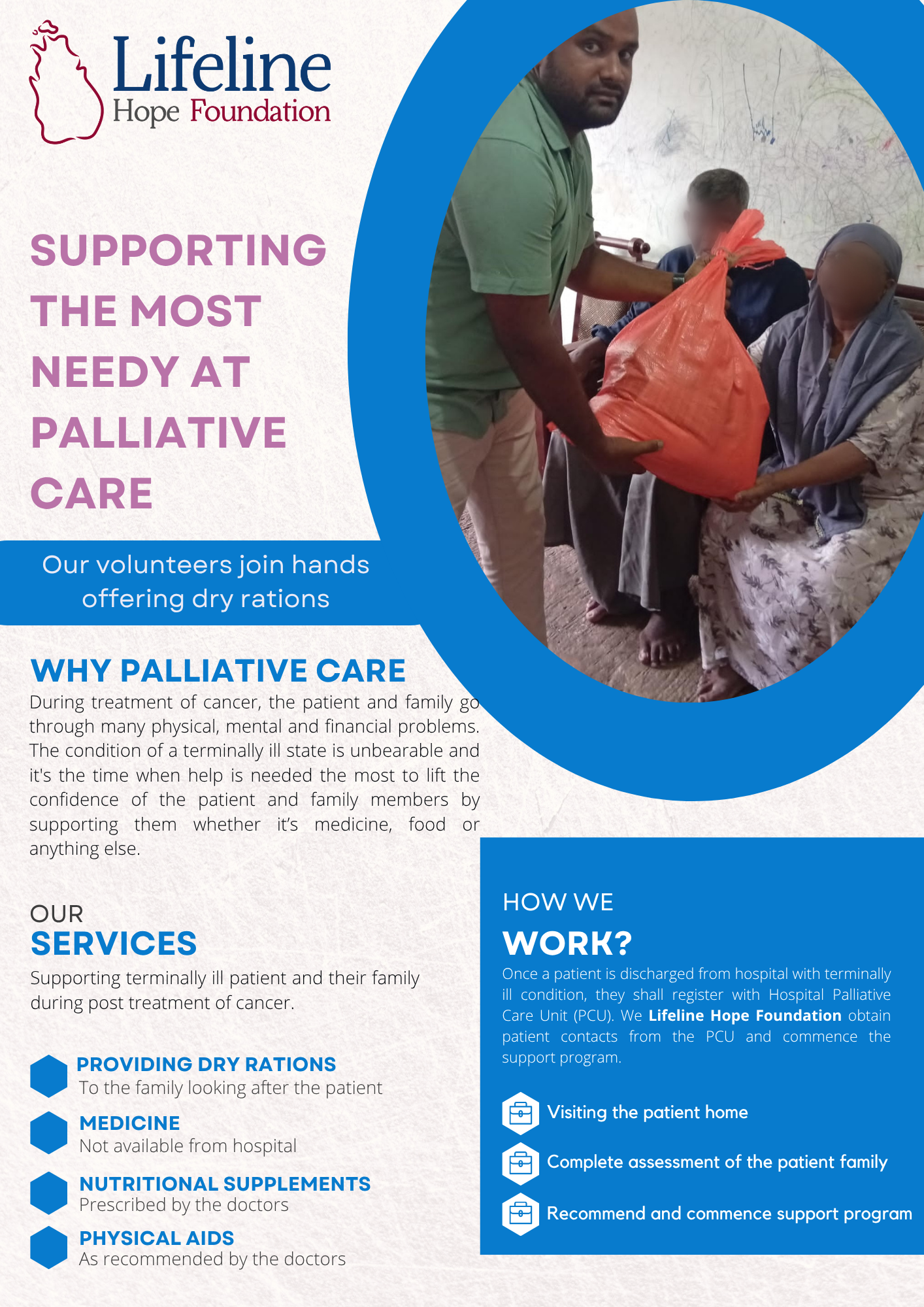 Supporting the most needy at palliative care